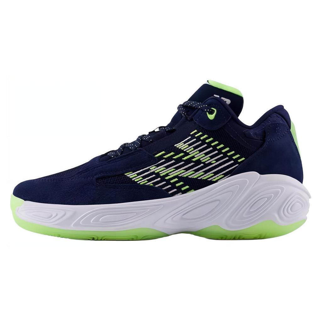 New Balance Fresh Foam BB V2 Navy Bleached Lime Glow Unisex Sneakers Blue Sea-Salt BBFRSHC2