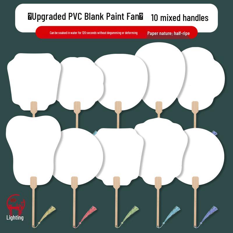 Ally Upgraded DIY Lacquer Art Round Fan Kit