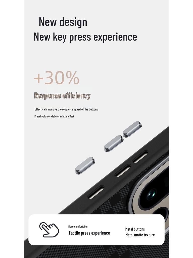 OnePlus Ace6 Phone Case with Built-in Magnet - Soft, Full Coverage, Anti-Fall Protection for OnePlus15.