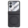 Magnetic Metal Holder Tempered Glass Film Full Protect Case For Xiaomi Mi Mix Flip2 Flip 2 Spring Hinge Protect Cover