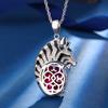 Autumn And Winter Jewelry Copper Bottom Gold-Plated Zebra Light Luxury Personality Exaggerated Pendant Main Stone 15 * 20