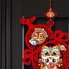 Traditional Chinese Spring Festival Horse Year Tassel Pendant Door Hanging Ornament for New Year Home Decoration