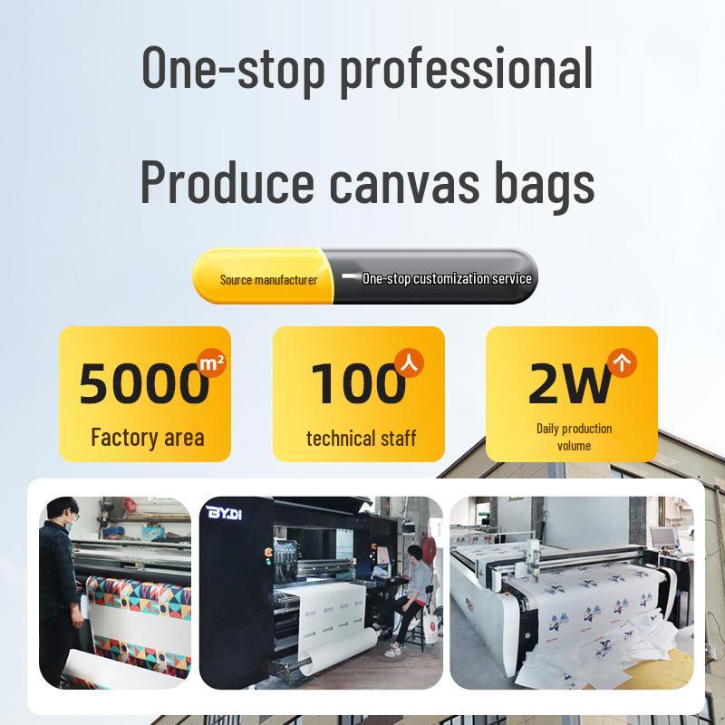 Eco-Friendly Canvas Bags: Customizable Tote Bags, Patterned Advertising Cotton Bags, and Logo-Printed Corporate Handbags.