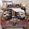 Halloween Horror Icons Comforter Set Bedding 1 Duvet Cover 2 Pillowcase Without Core Duvet Cover And Pillowcase Soft And Comfortable