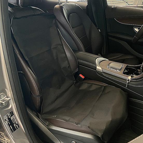 Dog Car Seat Cover Waterproof Scratch-Proof Car Seat Protector Travel Pet Mat Cushion with Adjustable Headrest Straps Universal Fit for Cars SUVs
