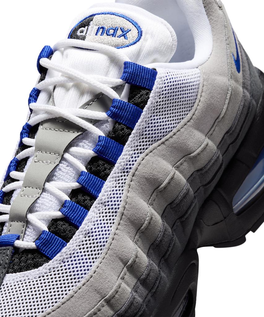 Nike Air Max 95 Big Bubble W - Black:White:Medium Grey:Old Royal / Hj5996-006