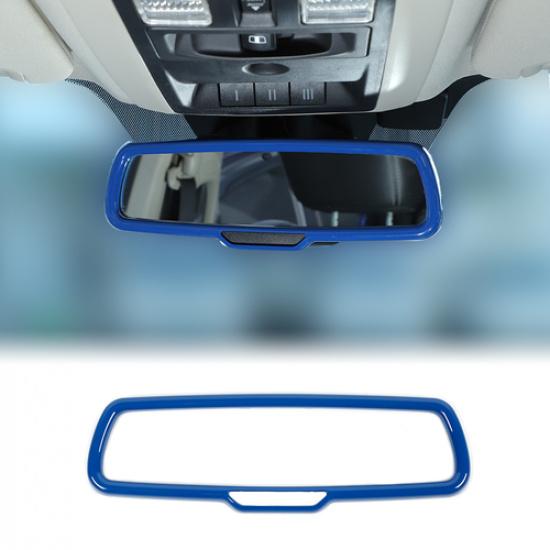 Rear View Mirror Cover Trim Interior Accessories for Dodge Challenger 2015+ Blue