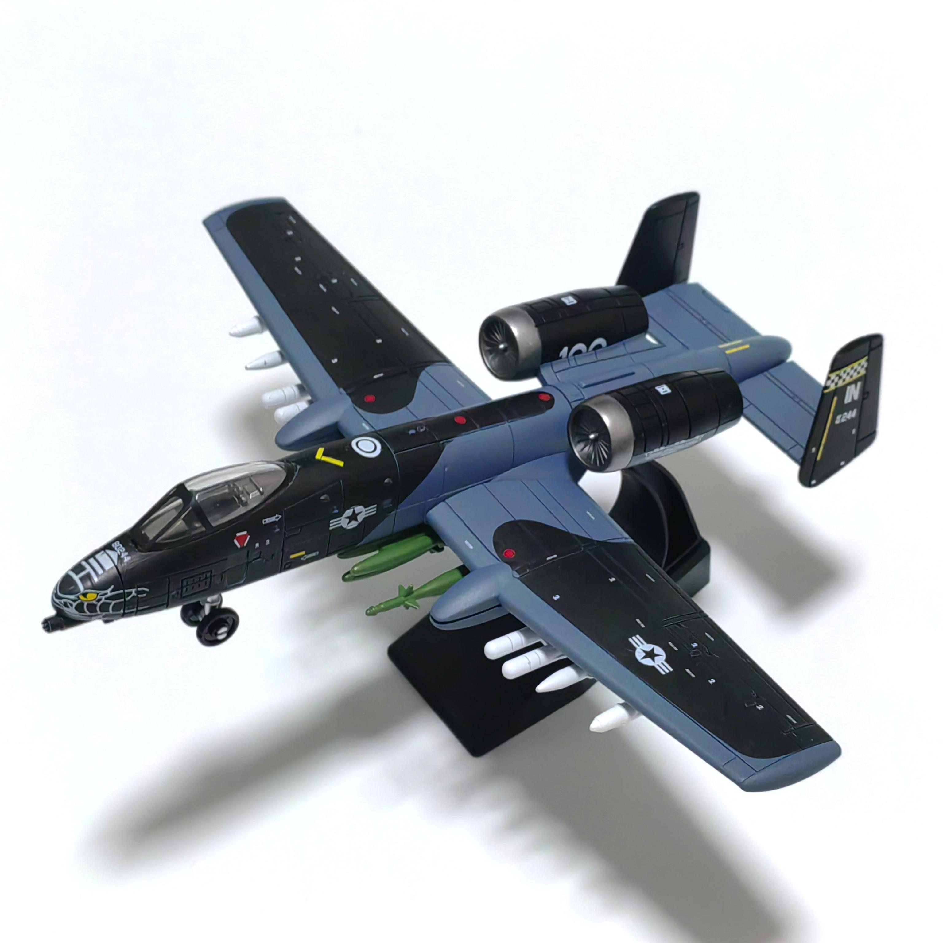 

A-10 Fighter 1/72 Plastic Scale Model Scale model Home placement, collection and decoration Creative gift Christmas present