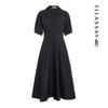 ELLASSAY Elegant Retro Mid-length Dress for Women EWE361Y01200