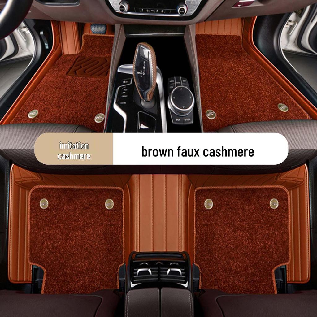 Premium Leather Floor Mats for Jaguar XFL/XEL/F-PACE - Car Interior Upgrade