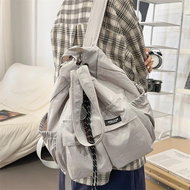 Damen-Mehrzweck-Schultertasche, Rucksack mit großem Fassungsvermögen