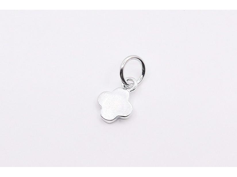 

Браслет-шарм «Четырехлистный клевер» с позолотой и подвеской из стерлингового серебра S925