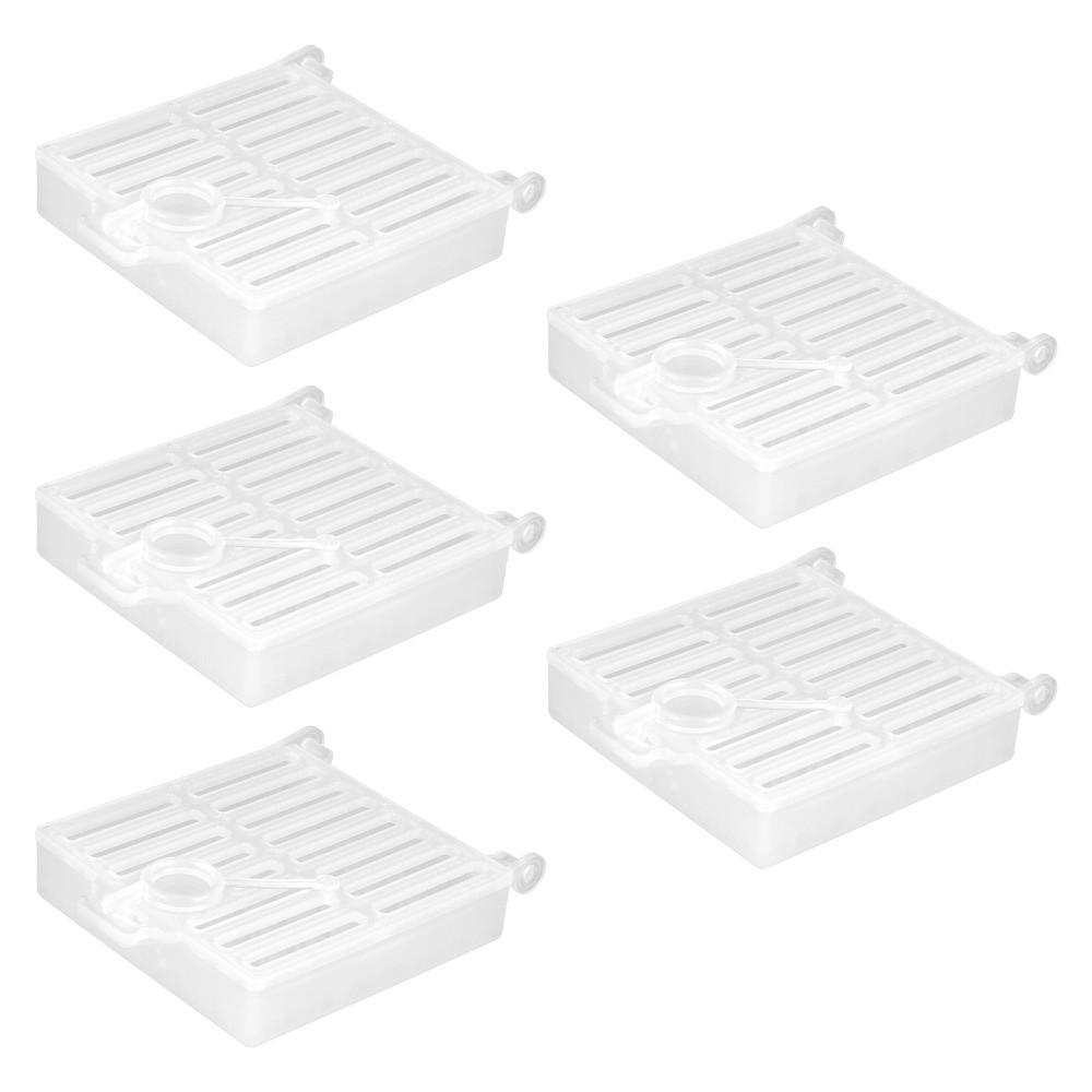 5Pcs Ventilated Queen Rearing Cage Plastic Queen Bee Cage Queen Transport Cage Queen Bee Transport