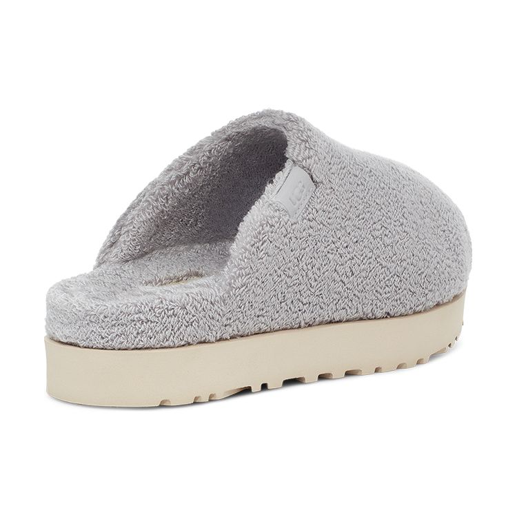 UGG Fabric Check Velvet Slippers Women Slippers Metallic-Gray 1126386-MGR