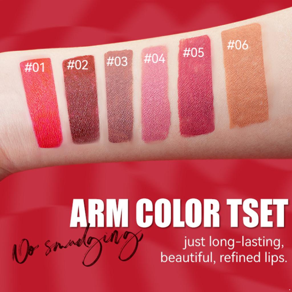Matte Lip Liner, Water Resistant & Smudge-proof, Pigmented Color for Daily Casual, Office, or Party Use