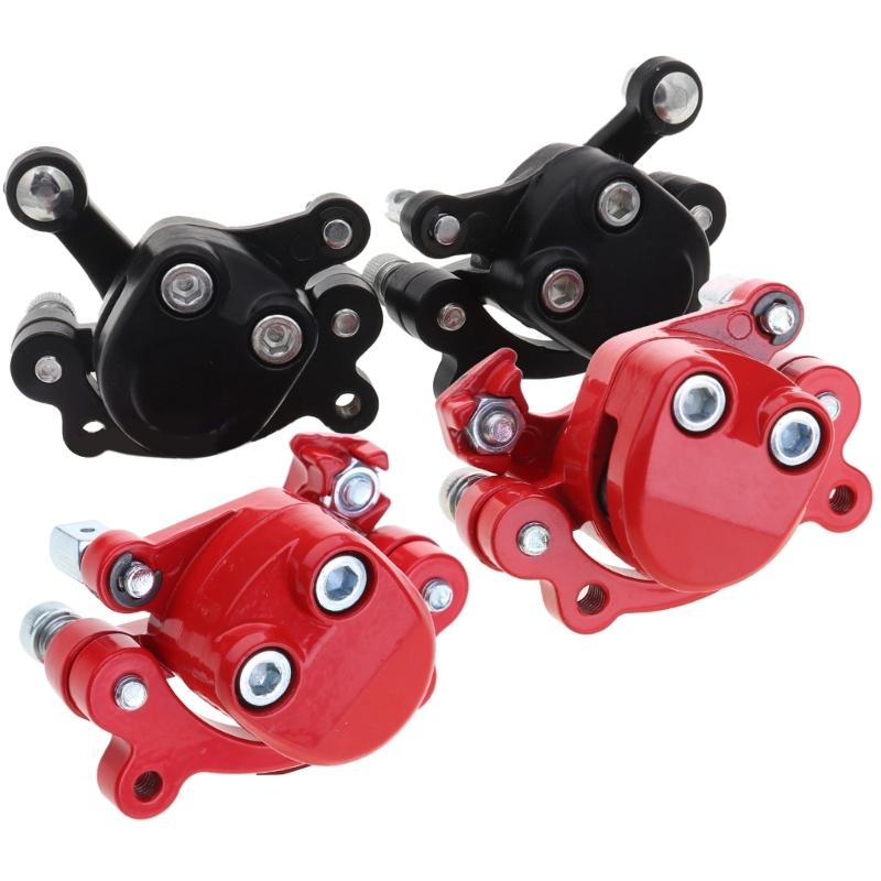 Front Rear Disc Brake Caliper Aluminum-alloy Mini Motorcylce Accessory for 47cc 49cc 2stroke Pocket Bike Mini Dirt Bike