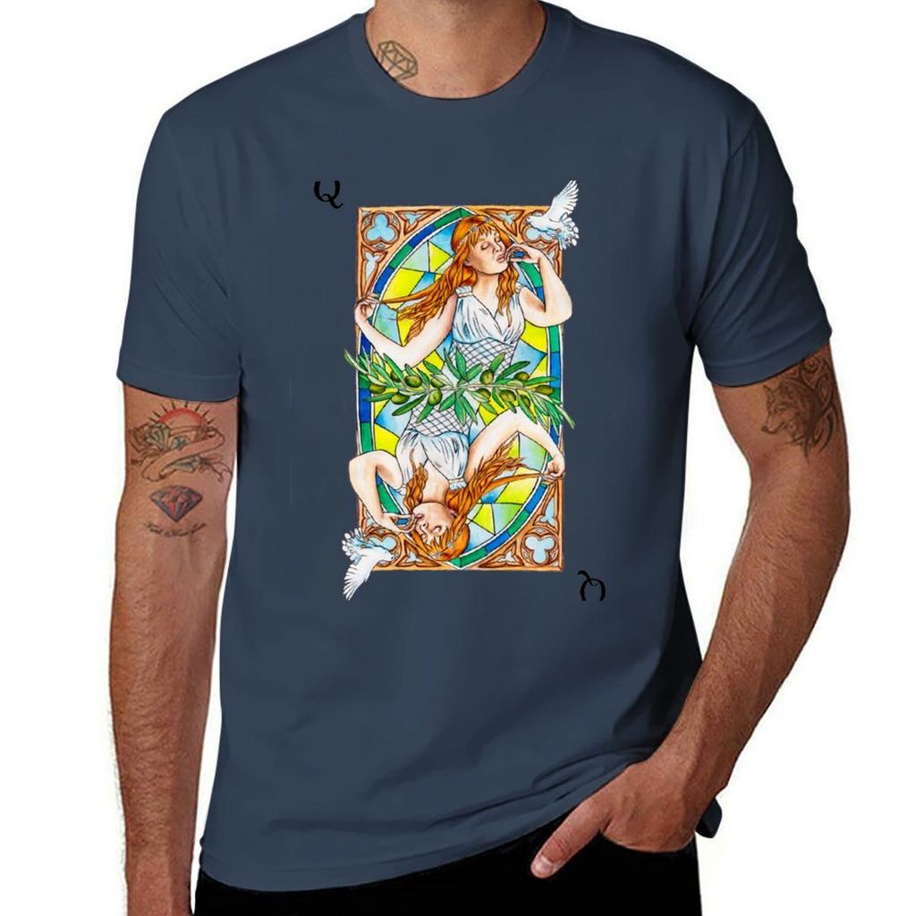 Queen Of Peace Tshirt Nonshrink Basic Cotton Tshirt