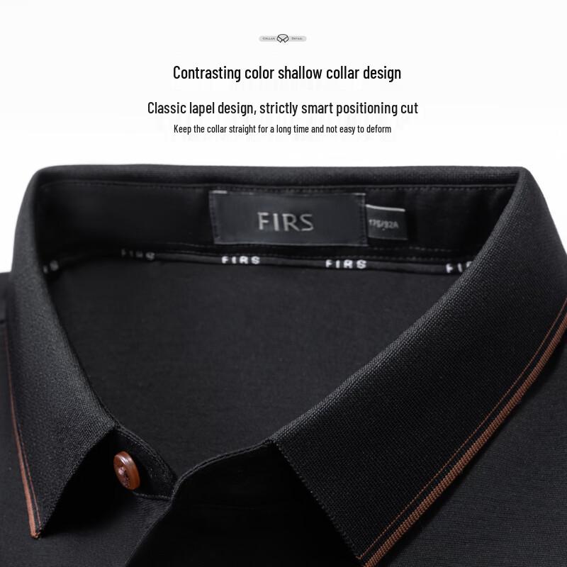 Sugon Men's Breathable Linen Cotton Blend Polo Shirt