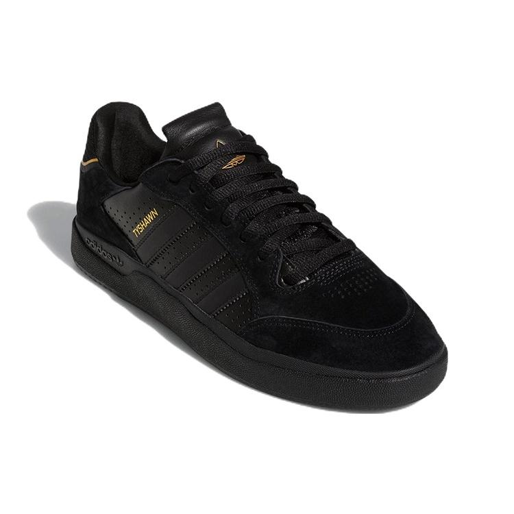 adidas Tyshawn Low Shoes 'Black Gold Metallic' Men's GW3178