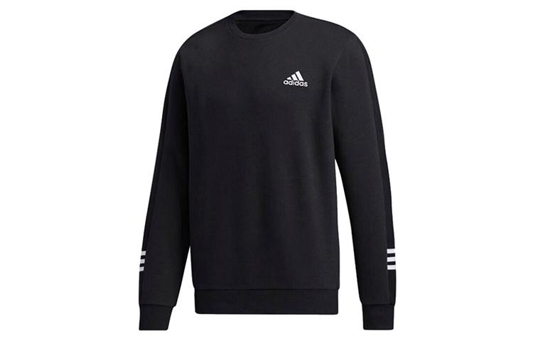 Adidas Sweatshirts Men s Black Crew Neck Moderate Regular GD5467 S