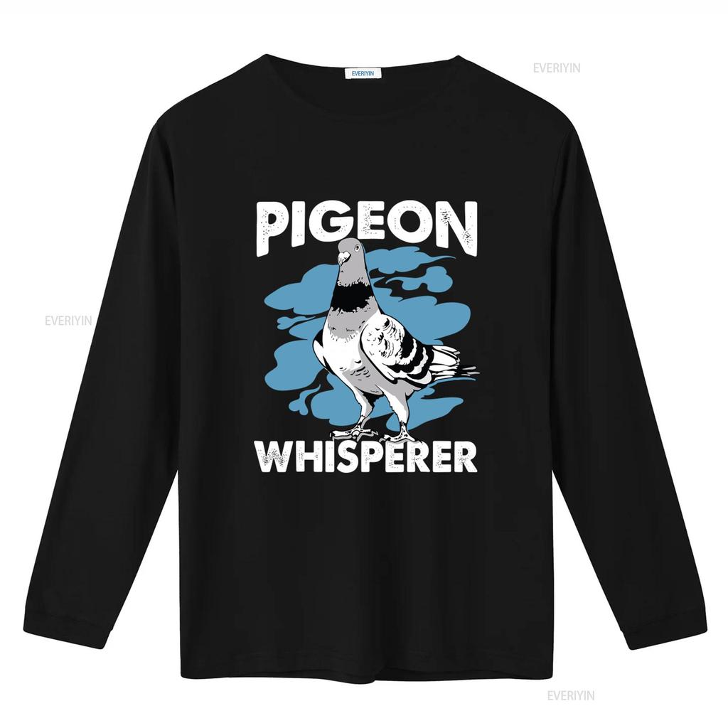 Pigeon Whisperer T Shirt Cute Design for Bird Lovers Stylish and Comfortable vintage Washed Soft Breathable Slightly streetwear