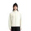 Li Ning Comfortable Casual Stand Collar Cardigan Simple Sweatshirt Women tops Fat-Yellow AWDU156-6
