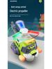 Electric Universal Helicopter Toy with Music, Lights, and Rotating Propeller for Kids