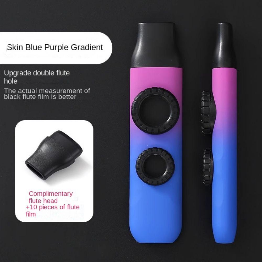 Learn Easily Colored Kazoos Double Film ABS Kazoo Instrument Kazoo Instrument  Music Lover