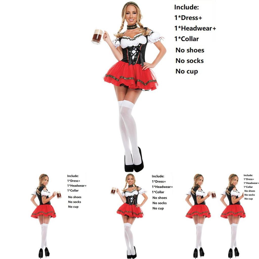 Stylish German Oktoberfest Beer Maid Wench Outfit Perfect For Cosplay Events