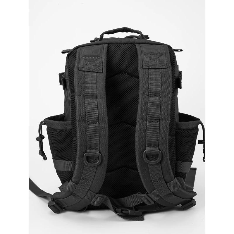 45L Tactical Hiking Backpack with Hydration Bag - MOLLE System & Dual Cup Holders, Waterproof Daypack for Outdoor/Fitness/Travel