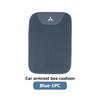 Cxumpj1 Universal Car Seat Center Control Armrest Ice Silk Height Increasing Cushion For Mitsubishi Outlander Lancer Cross Colt Xpander