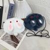 Kawaii Cartoon Plush Rabbit Messenger Bags Kids Animals Crossbody Bag Girls Casual Cute Purse Bag Coin Purse Wallets Handbag