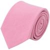 [Celeste Loto] Brand Necktie, Available In 8 Colors, Oxford Fabric, Pink (cherry Blossom Pink).