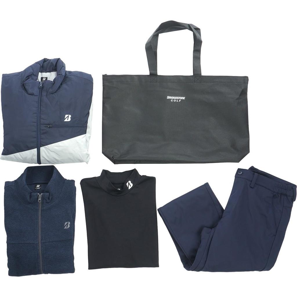 Lucky Bag Golf set LL size FUKU5ANALL Navy LL [Bridgestone] [Lucky Bag] 4-piece Men's