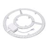 72W Ceiling Light Module Board Round Dual Color Dimmable LED Ceiling Fan Light Replacement Panel for Living Room Bedroom Bathroom