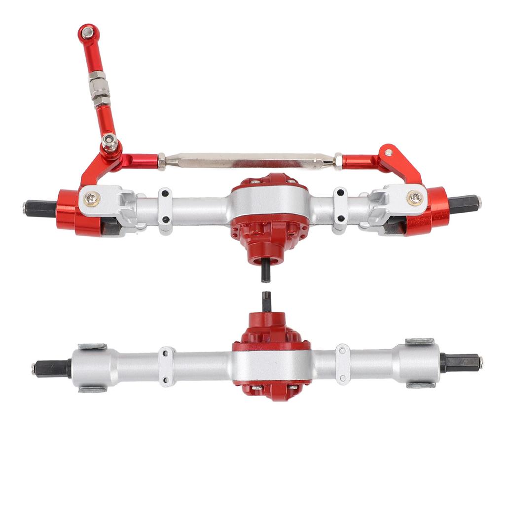 Metal Gear Axle Set Front and Rear Axle Replacement for D90 D91 D96 D99S MN90 MN96 MN99 MN99S FJ45