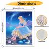 Disney Digital Oil Painting Art Kit Princess Under Starry Sky Handmade Coloring Painting Home Decor