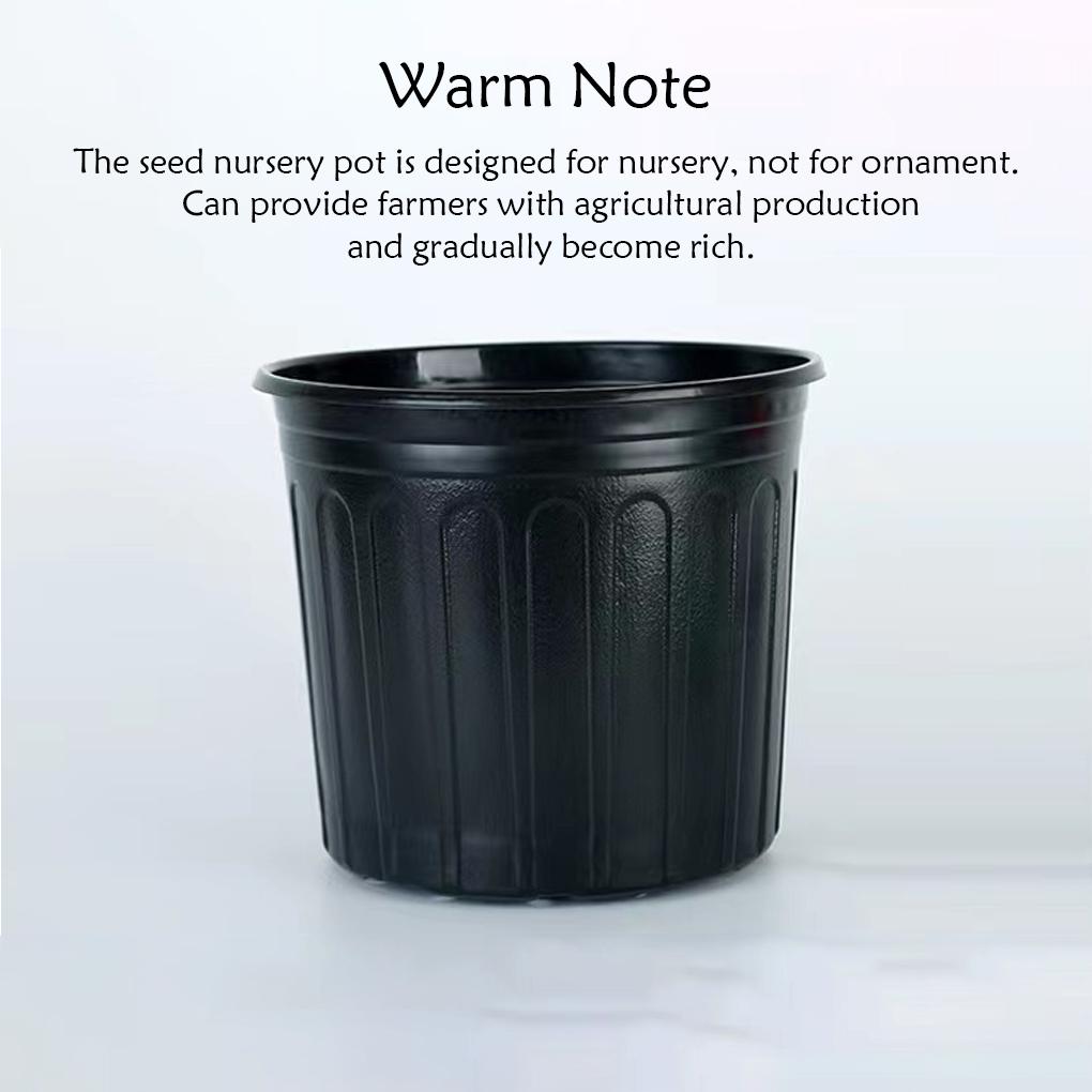  Flowerpot Nursery Pot Plastic Plant Pots Desktop Succulent Flowerpot For Home Vegetation Tools Container