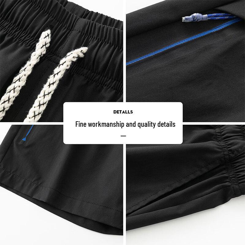 ROMON Men's Summer Lightweight Breathable Mesh Sport Shorts