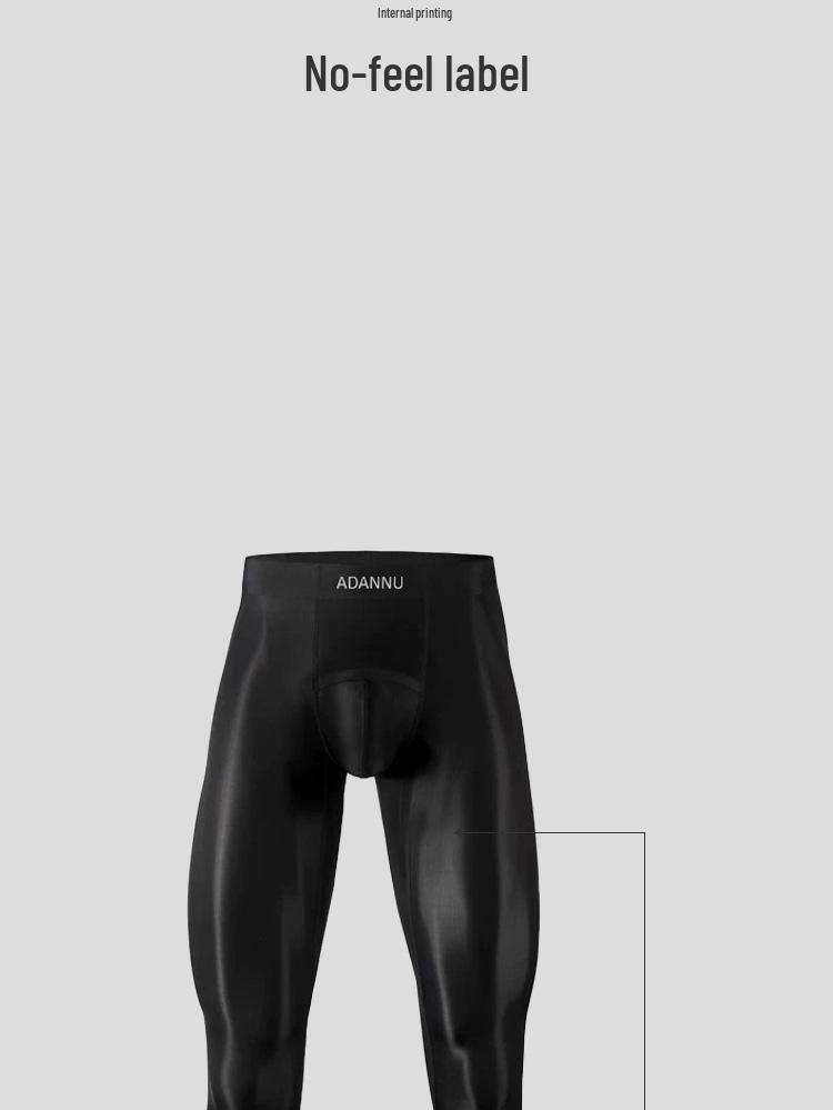 Men's Ultralight Quick-Dry Base Layer Pants – High Elasticity & Breathable for Sports