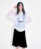 Wordog Bias-Cut Acetate Drift Slit Dress Black