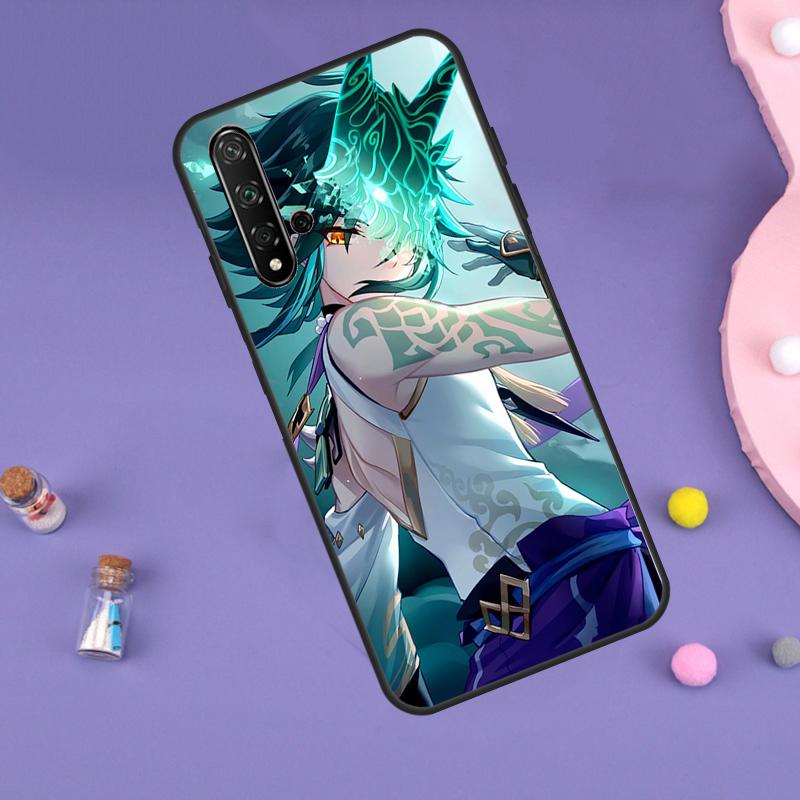 Genshin Impact Xiao For Huawei Nova 7i 8i 11i 12i 12s 9 10 SE Y60 Y61 Y70 Y72 Y73 Y90 Y91 P20 P40 P30 Lite Case