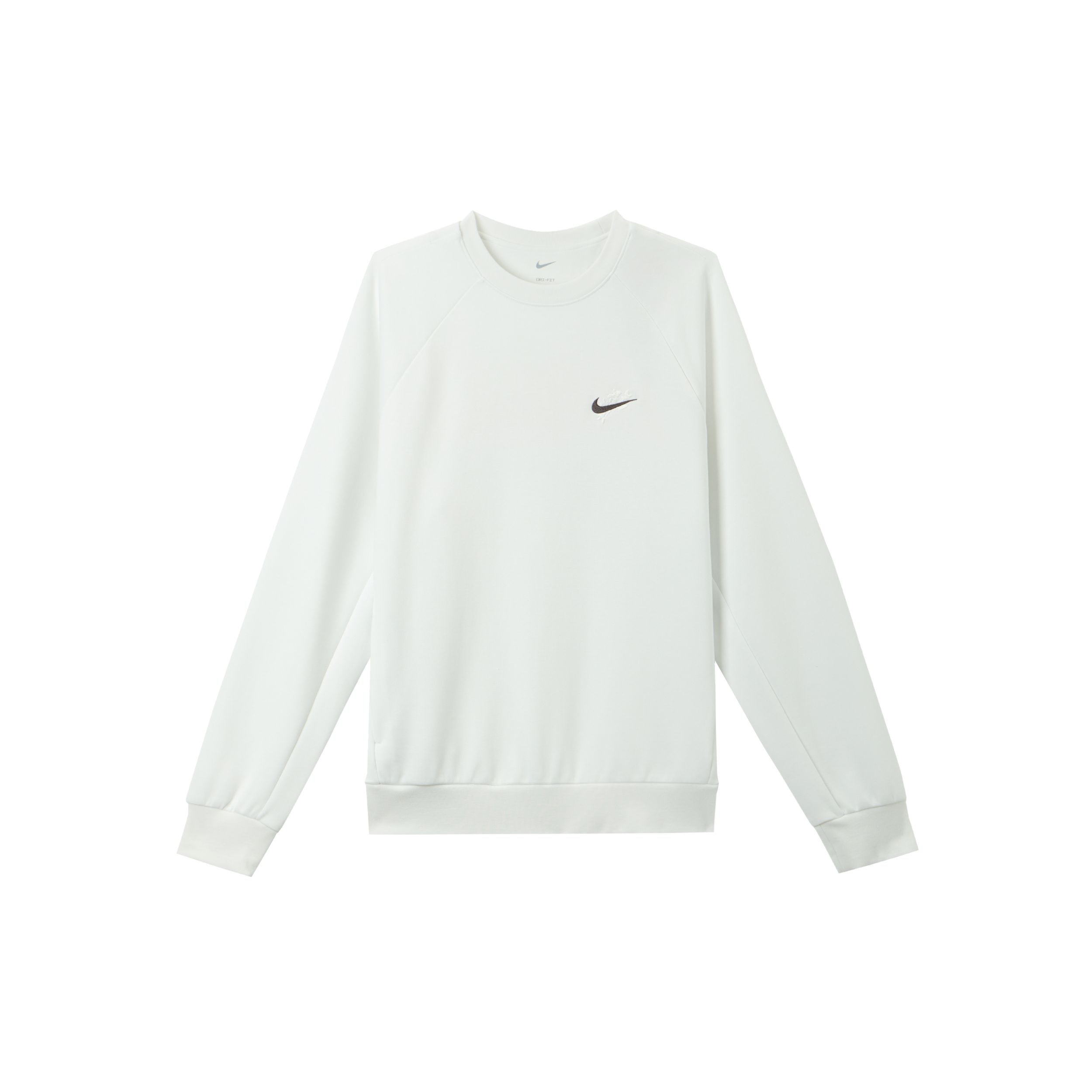 Nike Dri-Fit Logo Pullover Crewneck Sweatshirt Men Sweatshirt White HV8215121 2XL
