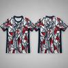 Saint George Stained Glass Style Football Jersey Mens 3D Print Quick Dry Sports Short Sleeve Tops Fan Edition Soccer T-Shirt 5XL