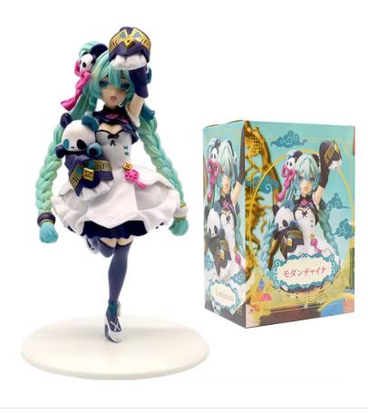 Hatsune Anime Miku Figure Wedding Dress Action Figures Cute Kawaii Swimsuit Vocaloid Pvc Collectible Model Toys Girl Gift
