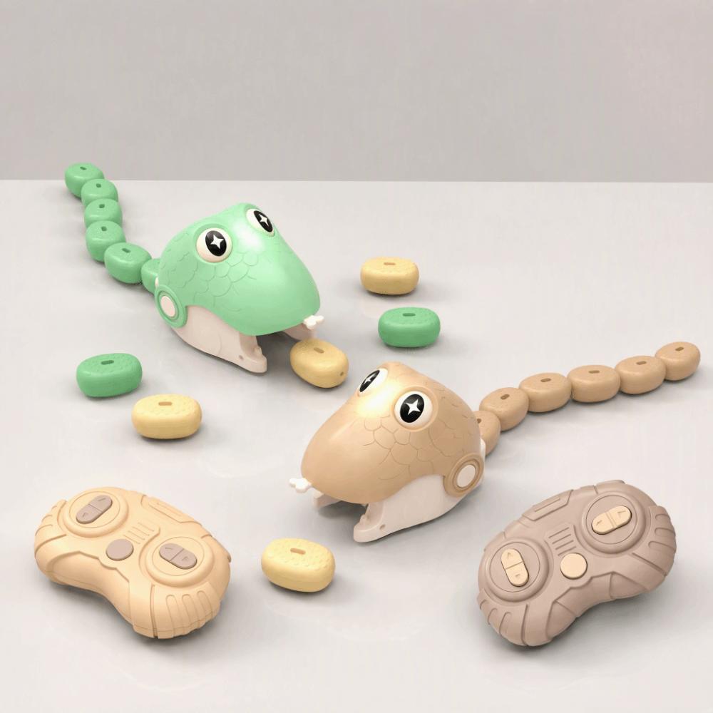 Rechargeable Remote Control Car Interactive Greedy Snake Car Magnetic RC Car Tabletop Game
