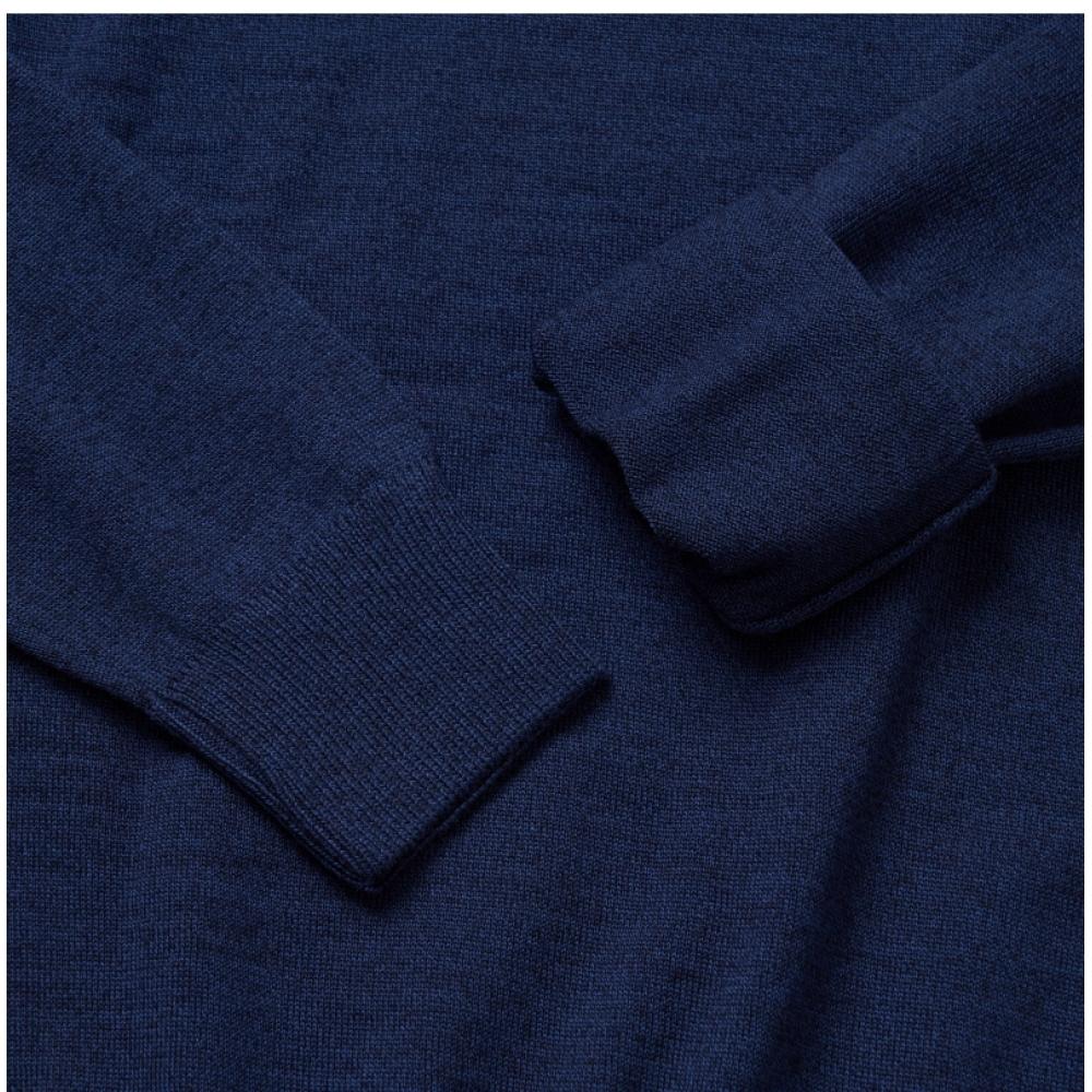 Maison Kitsune Km00501kt1036 H481 Chillax Fox Patch Mens Knit