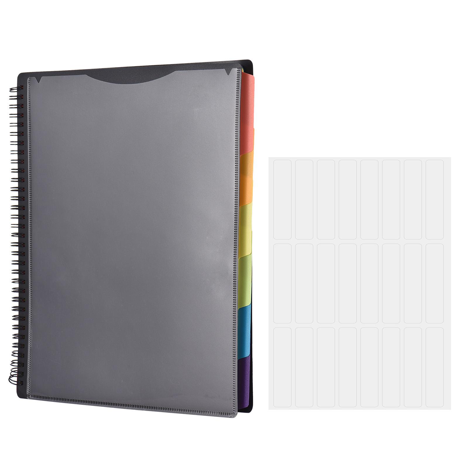 

Папка с файлами и органайзером для проектов из 12 карманов Poly Pocket, 13 вырезанных вкладок и 24 пустых ярлыка для вкладок 0 разноцветный