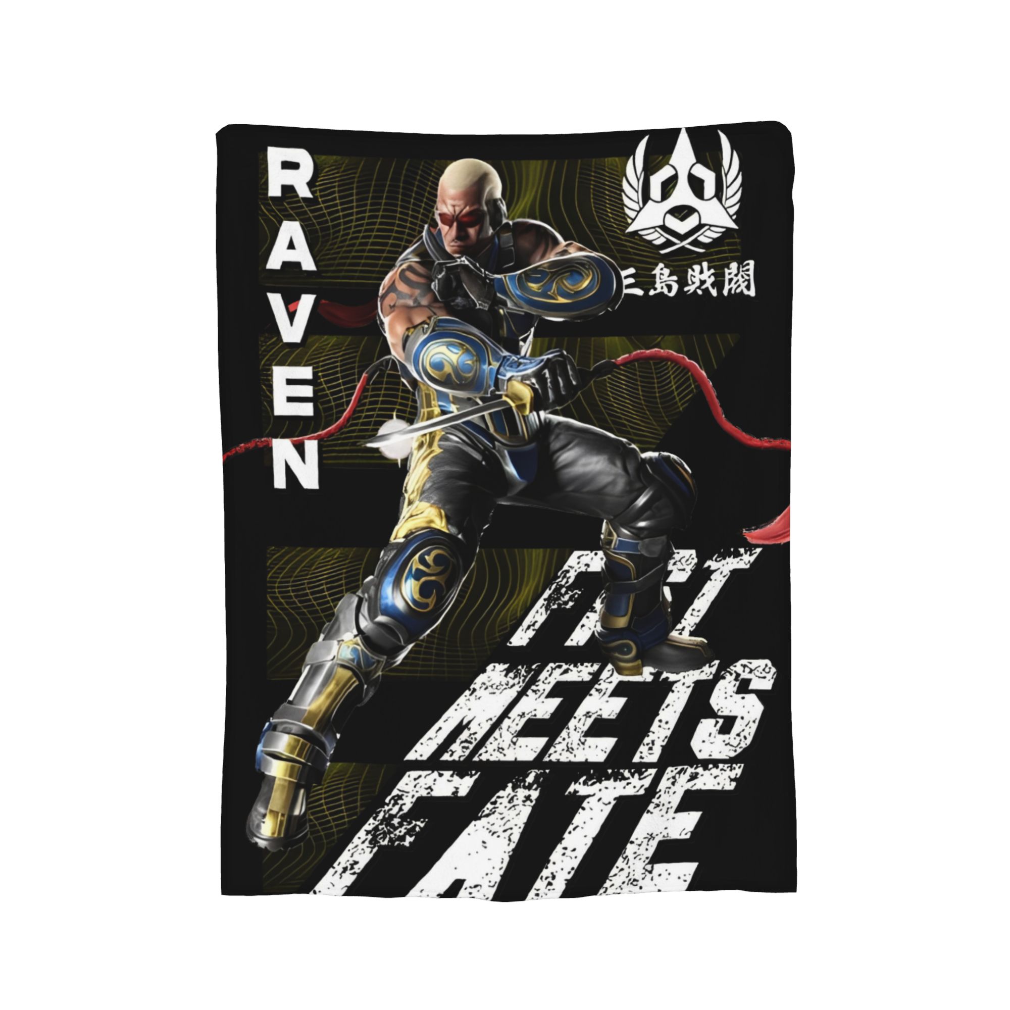 

Tekken 8 Jack-8 Flannel Blankets Video Game Funny Throw Blanket for Sofa Bedding Lounge 150*125cm Rug Piece, 30x40in