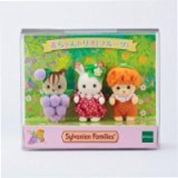 Sylvanian Families Baby Trio (Fruit) One Size